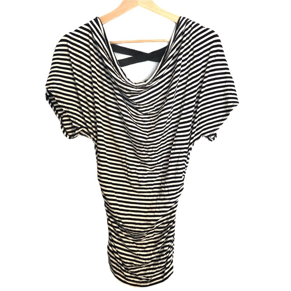 Remain “Commerce” Strappy Open Back Shirt